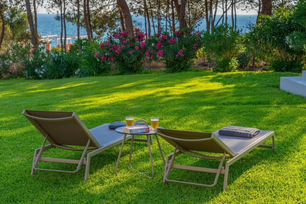 Seashell Luxury Residence - Studio 1 Lixouri Bagian luar foto
