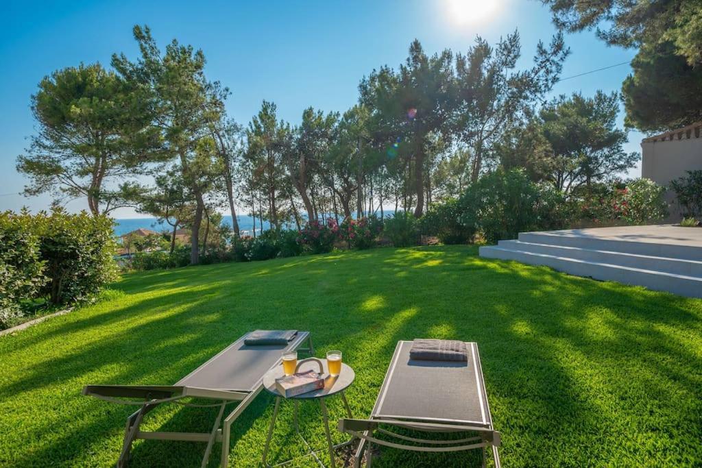 Seashell Luxury Residence - Studio 1 Lixouri Bagian luar foto